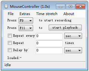 鼠标操作记录(MouseControllerv)