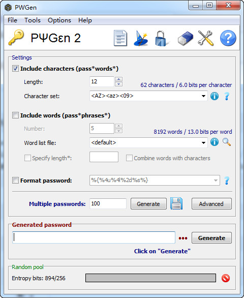 pwgen(密码生成器)