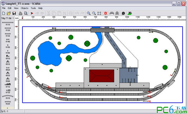 铁路轨道模型设计软件(scarm)