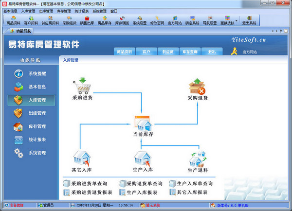 易特庫房管理軟件