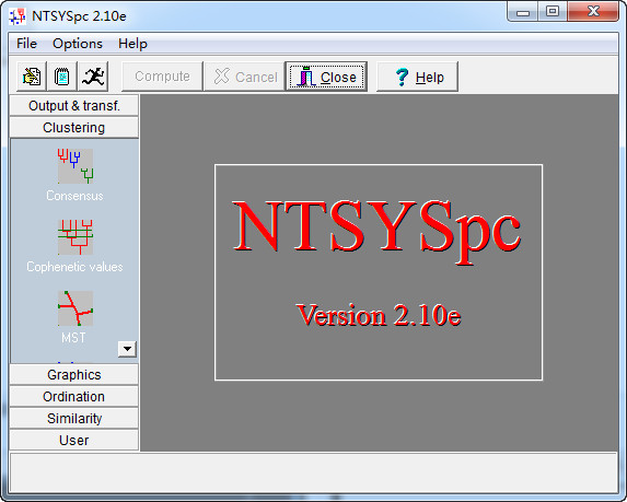 分子生物学分析软件(ntsyspc)