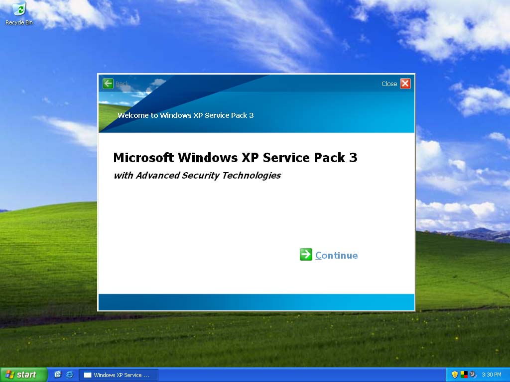 Windows XP Service Pack 3 (SP3)繁体中文版