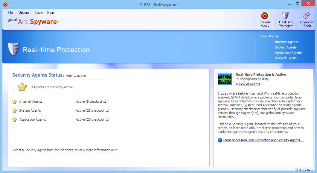 GIANT AntiSpyware 1.0.299