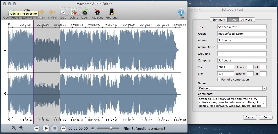 Macsome Audio Editor