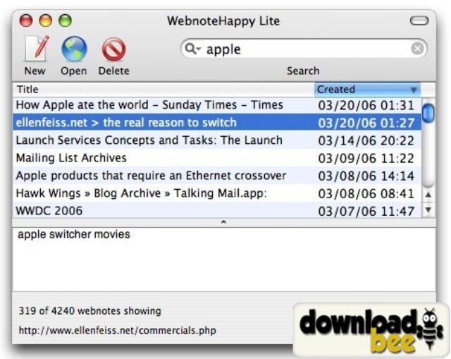 WebnoteHappy Lite