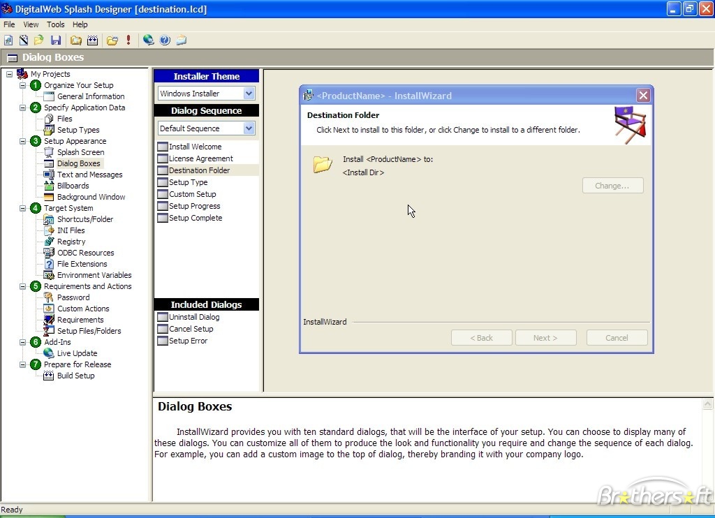 DigitalWeb InstallWizard