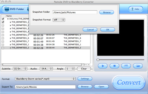 Pavtube DVD to Blackberry Converter for Mac
