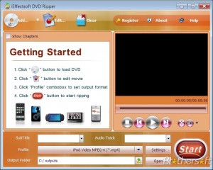 iEffectsoft DVD to AVI Ripper for Mac