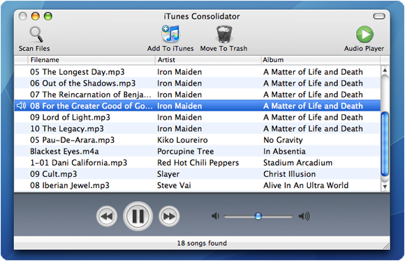 iTunes Consolidator