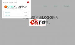 jQuery右击logo弹出浮动窗口