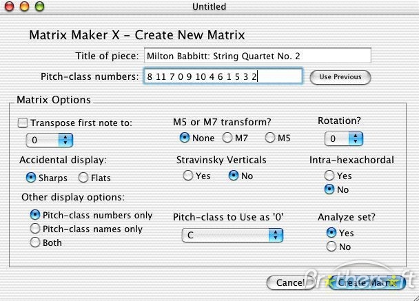 Matrix Maker X