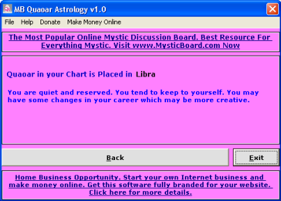 MB Quaoar Astrology