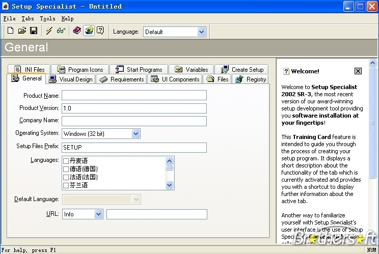 Setup Specialist 2002