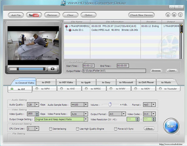 WinX Video Converter