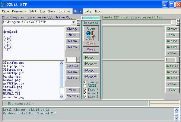 32bitFTP截图