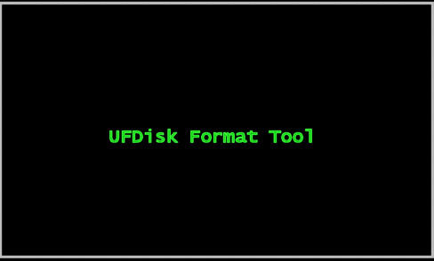 超好的U盘分区工具(UFDisk Format Tool)