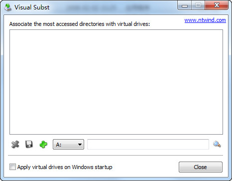 VisualSubst虛擬硬盤軟件截圖