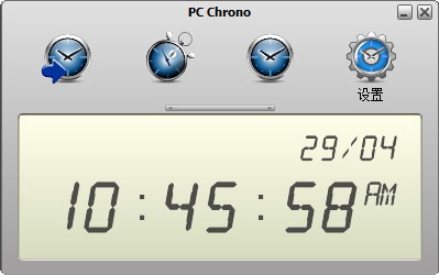 桌面定时提醒软件PCChrono
