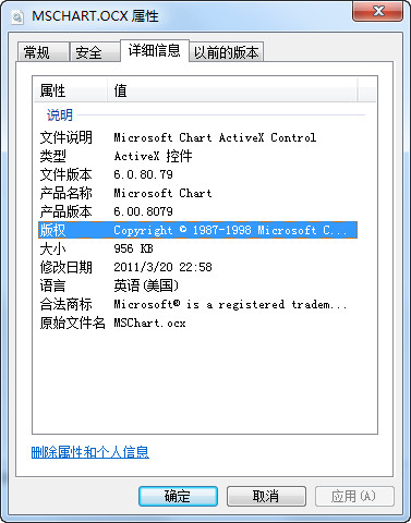 mschart.ocx截圖