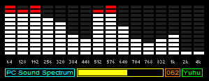 电脑实时声音频谱显示软件