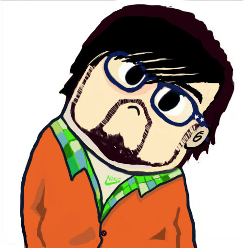 歪 i>脖子 /i>头像素材 免费版